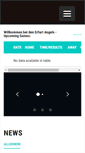 Mobile Screenshot of erfurt-angels.de